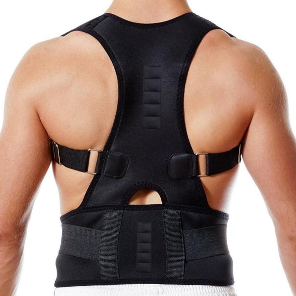 Correcteur Médical de Posture Femme et Homme  Ceinture magnétique Posture correcteur orthèse Kit amélioré pour épaule