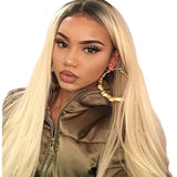 Perruque Lace Frontal Wig Brésilienne Naturelle Lisse